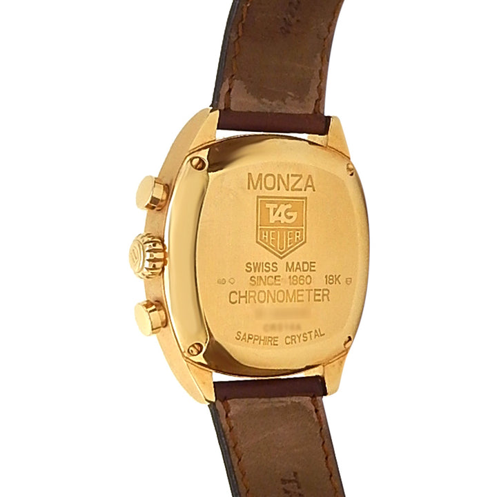 TAG Heuer ゴールド アナログ 時計 Tag Heuer Carrera Chronograph Men's Watch CBN2044.FC8313